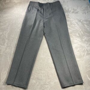 Vintage 90s Levi's Action Slacks Men's Sz 34x30 Grey Dress Pants Single Pleat